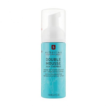 Очищающая пенка для лица Erborian Double Mousse 7 трав, 145 мл