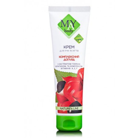 Крем для рук и ногтей MAY body Комплексный уход, 75 мл
