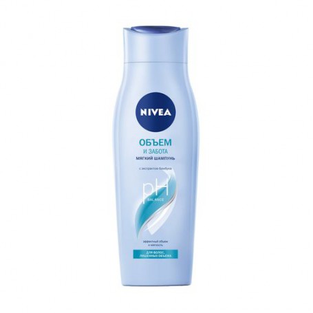 Шампунь-уход для волос Nivea Объем и забота, 250 мл