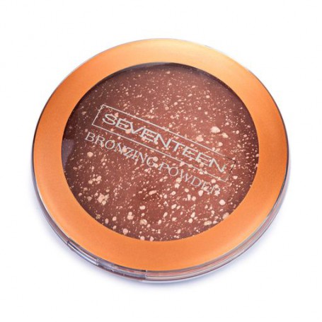 Компактная бронзирующая пудра для лица Seventeen Bronzing Powder 02, 16 г