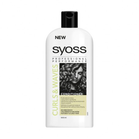 Бальзам Syoss Curls & Waves Conditioner для волнистых и кудрявых волос, 500 мл