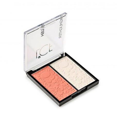 Румяна и хайлайтер для лица LCF тон 1, 20 г