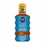 Водостойкое солнцезащитное спрей-масло для загара Nivea Sun SPF 30, 200 мл