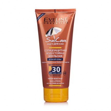 Эмульсия для загара Eveline водостойкая SPF 30, 200 мл