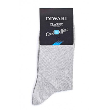 Носки мужские Diwari CLASSIC COOL EFFECT 7C-23CП 010 серый р.27