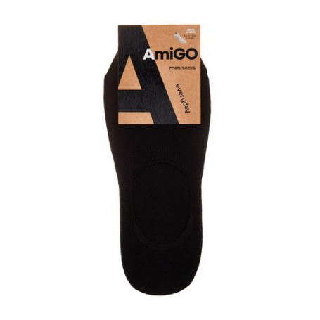 Носки-следы мужские AmiGO SS16 черные, размер 25