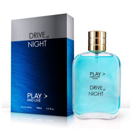 Туалетная вода Play and Live Intense Drive at Night мужская 100мл