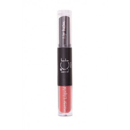 Помада для губ 2в1 с бальзамом LCF тон 02, 6.6г