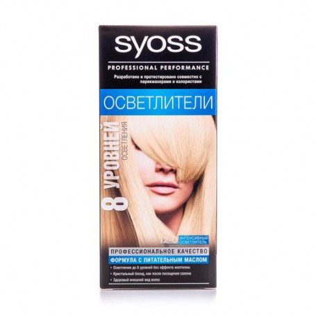 Стойкая крем-краска для волос Syoss 1-4 Сине-черный, 115 мл