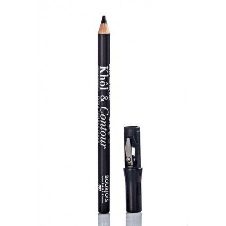 Карандаш для глаз Bourjois Khol&Contour 001 Noir-Issime с точилкой, 1.2 г