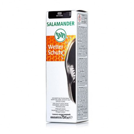 Крем для обуви Salamander Professional Wetter Schutz коричневый, 75 мл