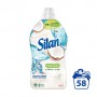 Кондиционер для белья Silan Naturals Coconut Water Scent & Minerals 58 стирок, 1.45 л