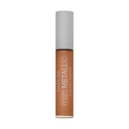 Жидкая помада для губ IsaDora Matt Metallic Liquid Lipstick, 80 Gold Digger, 7 мл