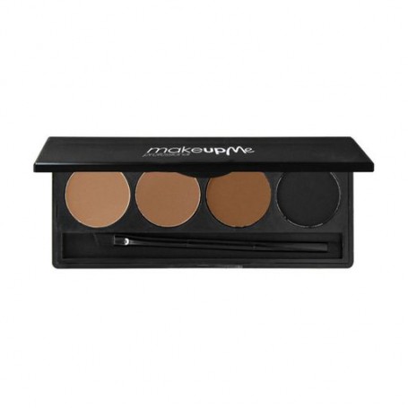Компактный набор пудр для бровей Make Up Me 4 оттенка FB4, 10.8 г