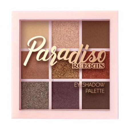Палетка теней для век Relouis Paradiso Eyeshadow Palette 01 Nude, 9 г