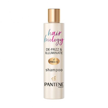 Шампунь для непослушных и тусклых волос Pantene Pro-V De-Frizz & Illuminate Биология волос, 250 мл