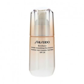 Эмульсия для лица Shiseido Benefiance Wrinkle Smoothing Day Emulsion SPF 20 против старения кожи, 75 мл