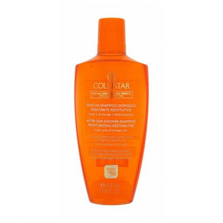 Восстанавливающий шампунь для волос и тела после загара Collistar After Sun Shower-Shampoo Moisturizing Restorative, 400 мл