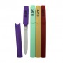 Стеклянная пилочка для ногтей в пластиковом чехле SPL, 135 мм (98-1352)
