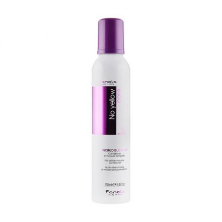Кондиционер-пенка для нейтрализации желтизны Fanola No-Yellow Incredible Foam Conditioner, 250 мл