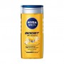 Гель для душа 3 в 1 для тела, лица, волос Nivea Men Boost, мужской, 250 мл