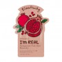 Тканевая маска для лица Tony Moly Im Real Pomegranate Mask Sheet, 21 мл