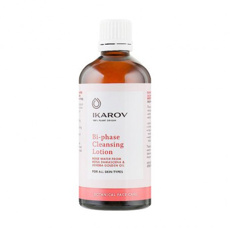 Органический очищающий двухфазный лосьон для лица Ikarov Bi-phase Cleansing Lotion, 100 мл