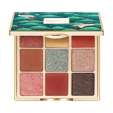 Палетка теней для век Catkin Seasonal 9 Color Eyeshadow C01 Spring Leaf, 14.4 г