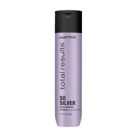 Шампунь Matrix Total Results So Silver Color Obsessed Shampoo для нейтрализации желтизны волос, 300 мл