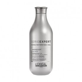 Нейтрализующий шампунь для серых и белокурых волос L'Oreal Professionnel Serie Expert Magnesium Silver Shampoo, 300 мл