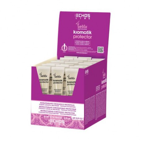 Протектор для защиты цвета окрашенных волос Echosline Seliar Kromatik Protector, 21 шт * 21 мл