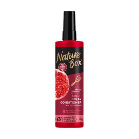 Экспресс-кондиционер Nature Box Color Spray Conditioner для окрашенных волос, с гранатовым маслом холодного отжима, 200 мл