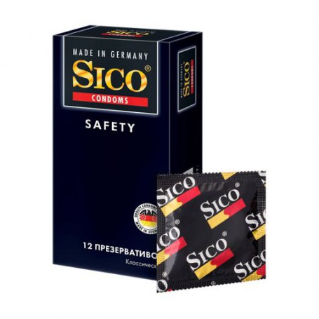 Презервативы Sico Safety Классические, 12 шт