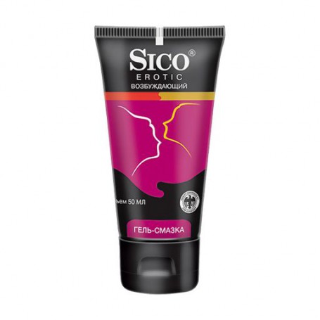 Интимный гель-смазка Sico Erotic Возбуждающий (лубрикант), 50 мл