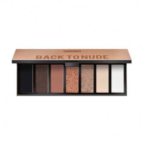 Палетка теней для век Pupa Make Up Stories Compact 01 Back To Nude, 13.3 г
