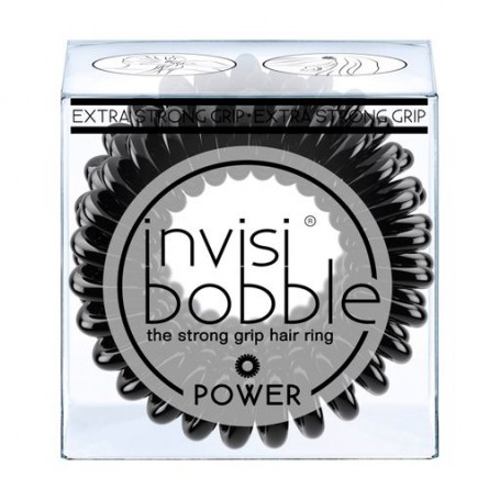 Резинка-браслет для волос Invisibobble Power True Black, 3 шт