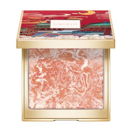 Компактные румяна Catkin Rosy Cranes Blush, C04 Saffron, 10 г