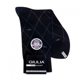 Носки мужские Giulia Man Elegant Model 302, Nero, размер 43-44