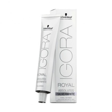 Тонирующая краска для волос Schwarzkopf Professional Igora Royal Absolutes SilverWhite Silver, 60 мл