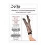 Матовые гольфы женские Defile comfort Classic 40 DEN, черные, размер 23-25 (2 пары)