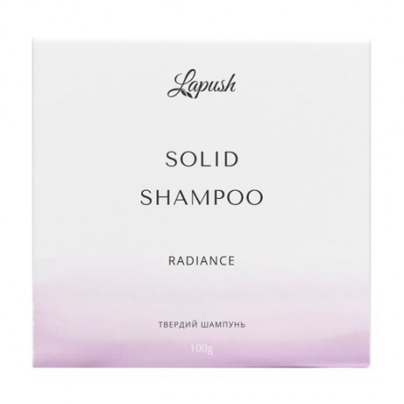 Твердый шампунь для волос Lapush Radiance, 70 г