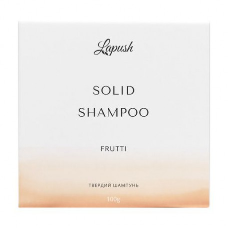 Твердый шампунь для волос Lapush Frutti, 100 г