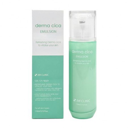 Эмульсия для лица 3W Clinic Derma Cica Emulsion, 110 мл