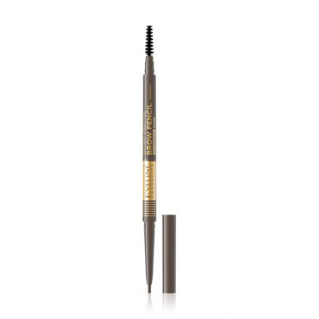 Водостойкий карандаш для бровей Eveline Micro Precise Brow Pencil 01 Taupe, 6 г