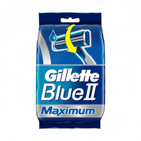 Одноразовые бритвы Gillette Blue 2 Maximum мужские, 8 шт