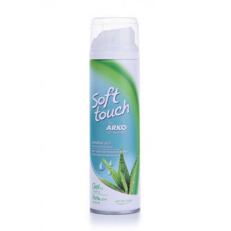 Гель для бритья ARKO Soft Touch женский, для чувствительной кожи, 200 мл