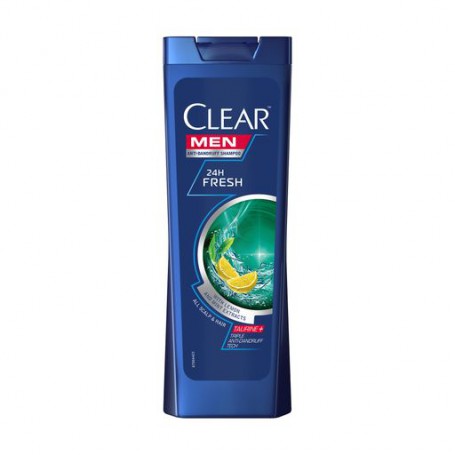 Мужской шампунь для волос Clear Men Shampoo Энергия свежести, против перхоти, 400 мл