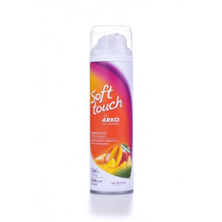 Гель для бритья ARKO Soft Touch женский Тропическая свежесть, 200 мл