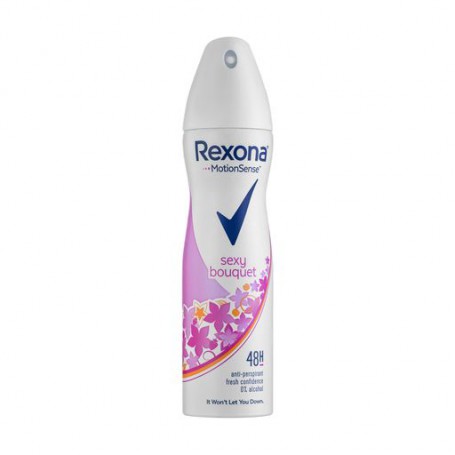 Антиперспирант-спрей Rexona Motion Sense Sexy Bouquet Anti-Perspirant 48H Яркий букет, женский, 150 мл