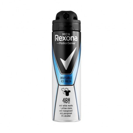 Антиперспирант-спрей Rexona MotionSense Invisible Ice Fresh 48Н, мужской, 150 мл